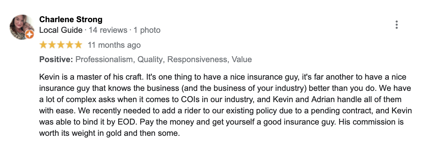 San Diego Business Insurance